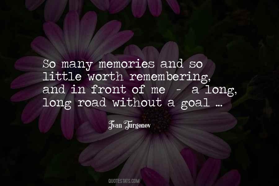 So Many Memories Quotes #1145783