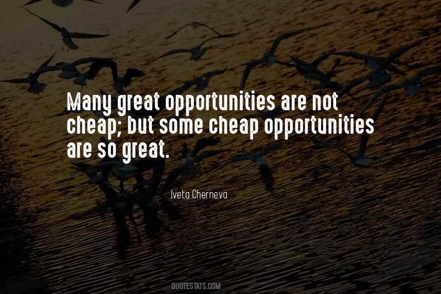 So Many Opportunities Quotes #953544