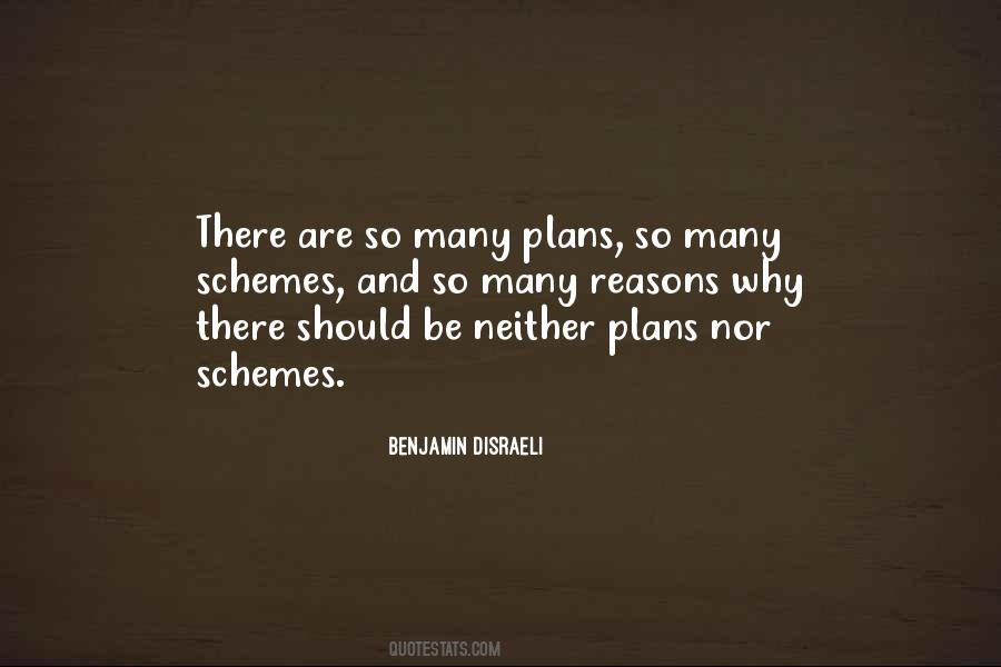 So Many Plans Quotes #1755603