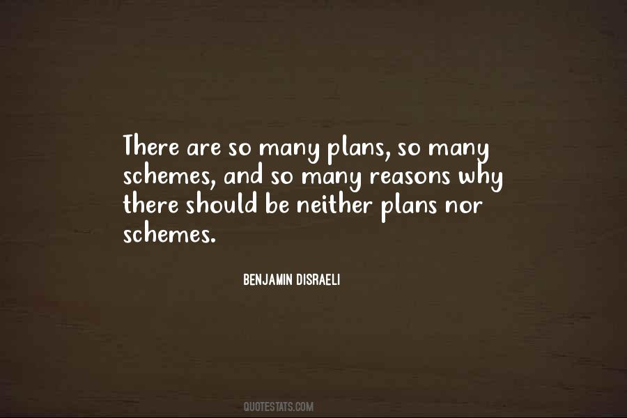 So Many Plans Quotes #1755603