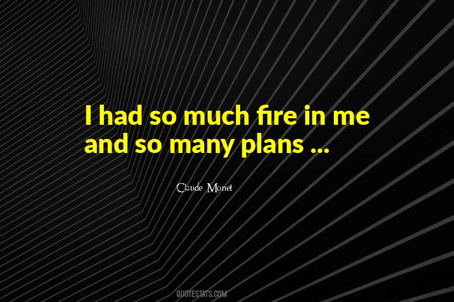 So Many Plans Quotes #661990