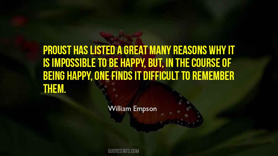 So Many Reasons To Be Happy Quotes #633434