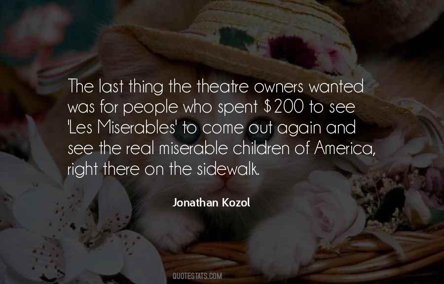 Quotes About Jonathan Kozol #515570