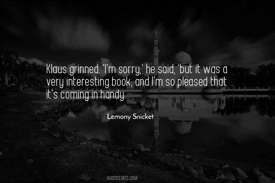 So So Sorry Quotes #124643