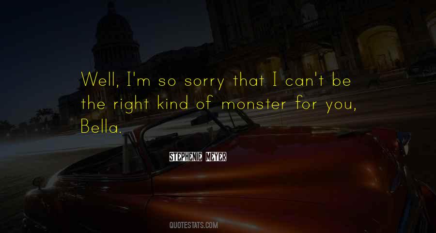 So So Sorry Quotes #248006