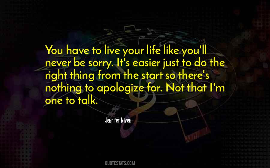 So So Sorry Quotes #294290