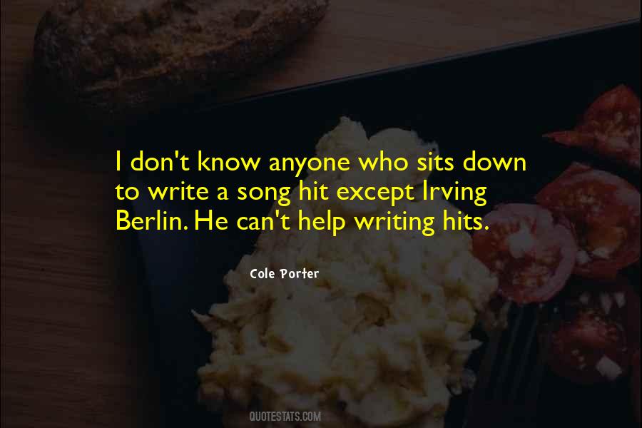 Quotes About Cole Porter #1441321