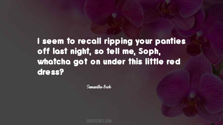 So Tell Me Quotes #385665