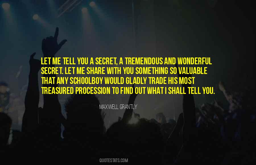 So Tell Me Quotes #91486