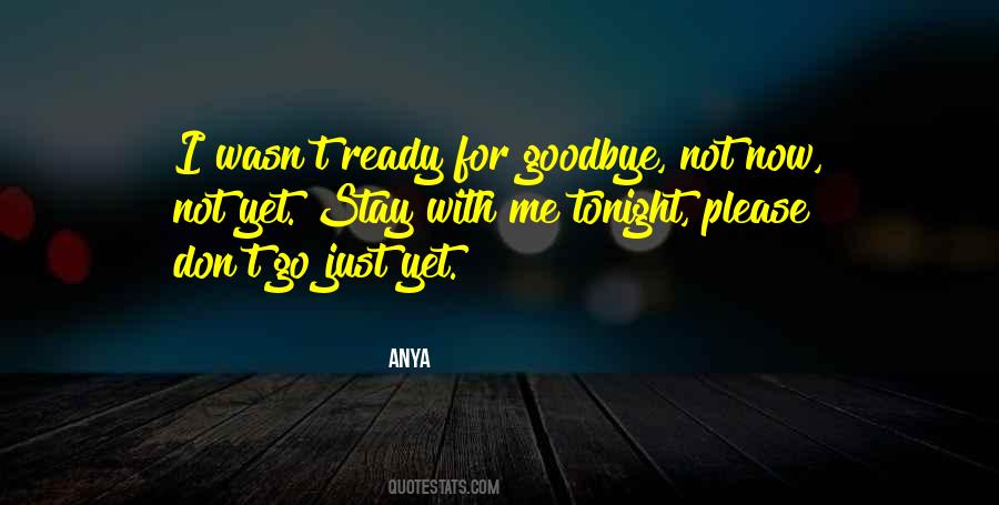 So This Is Goodbye Quotes #49793