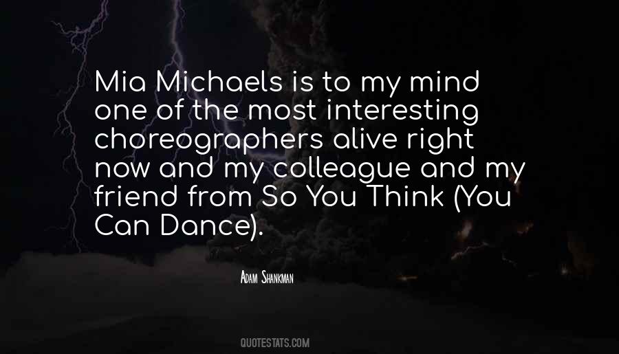 So You Think Quotes #1633325