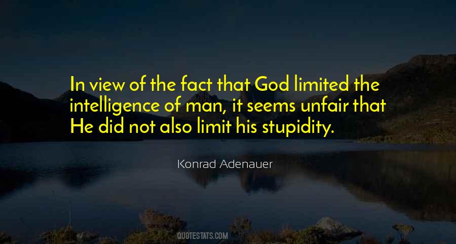 Quotes About Stupidity Of Man #1240382
