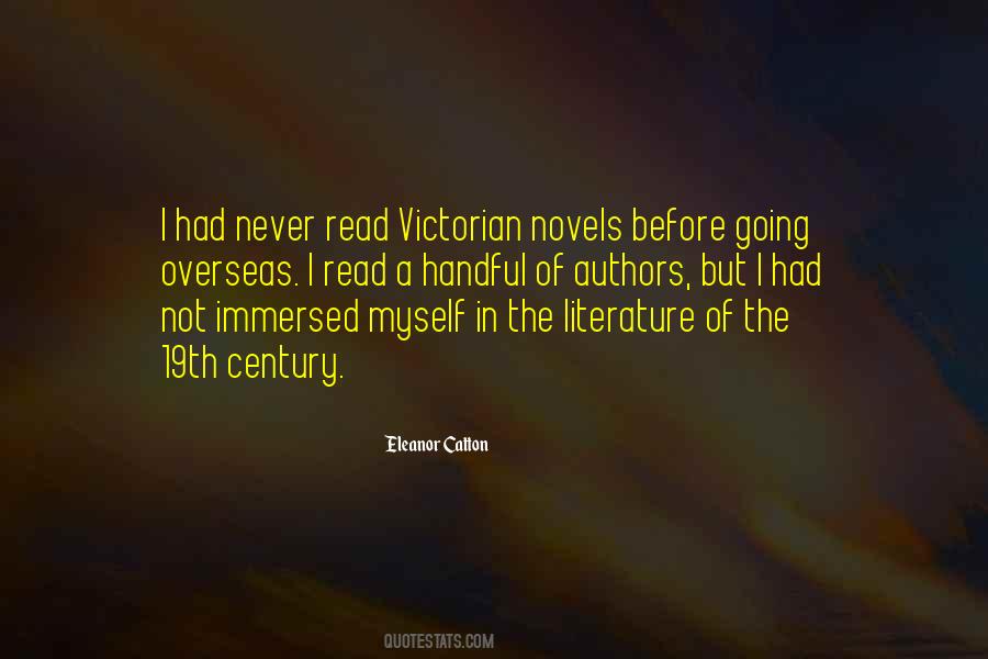 Quotes About 19th Century Literature #1022529