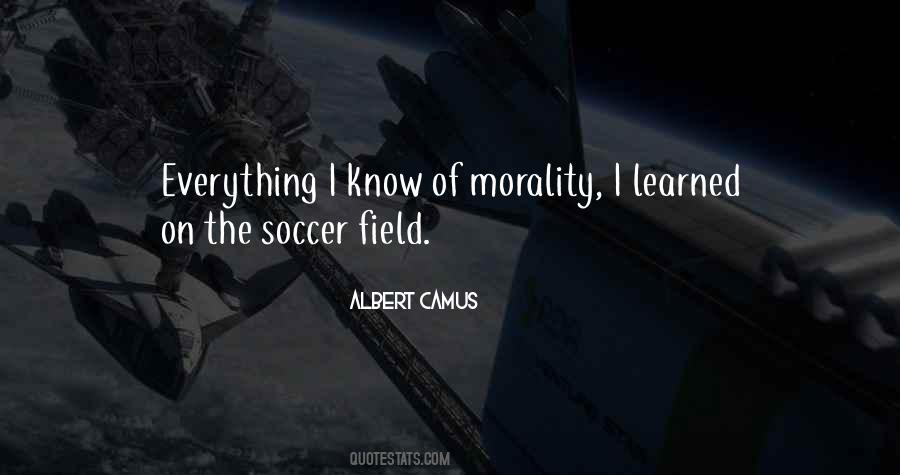 Soccer Field Quotes #385662