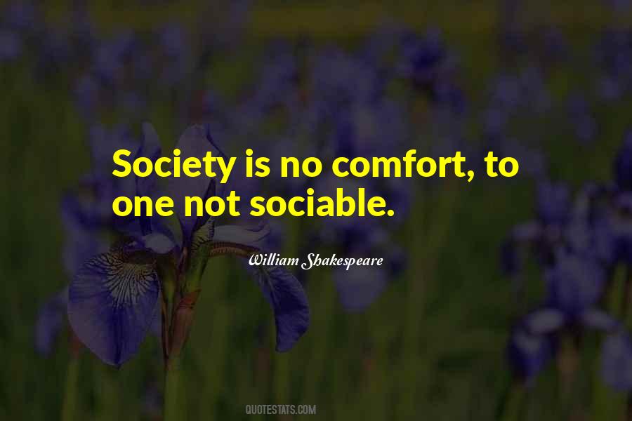 Sociable Quotes #1849966