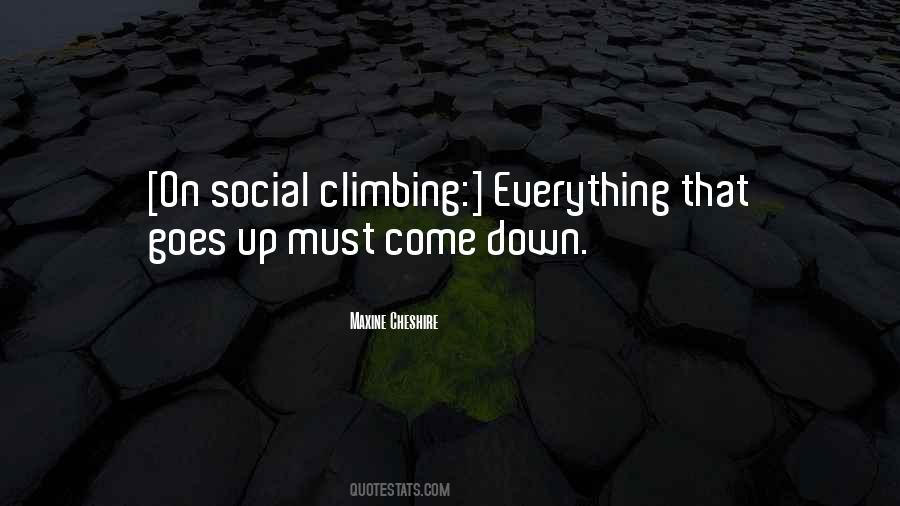 Social Climbing Quotes #1131902