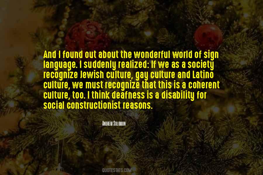 Social Constructionist Quotes #25244
