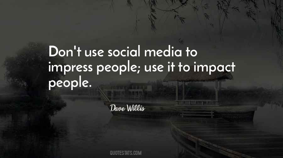 Social Impact Quotes #1872017