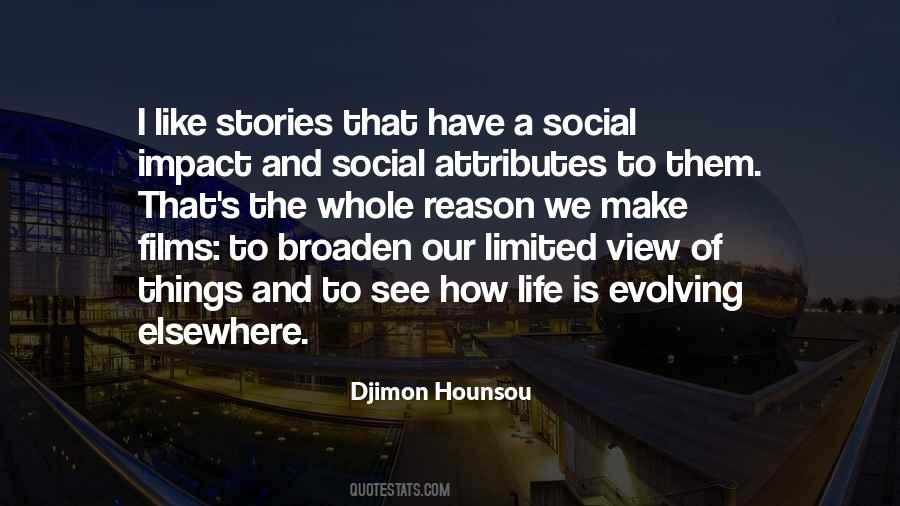 Social Impact Quotes #505901