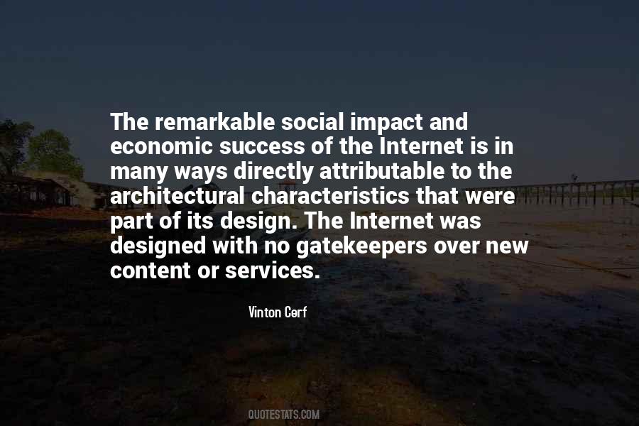 Social Impact Quotes #557487