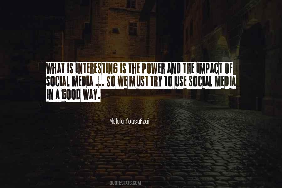 Social Impact Quotes #690367