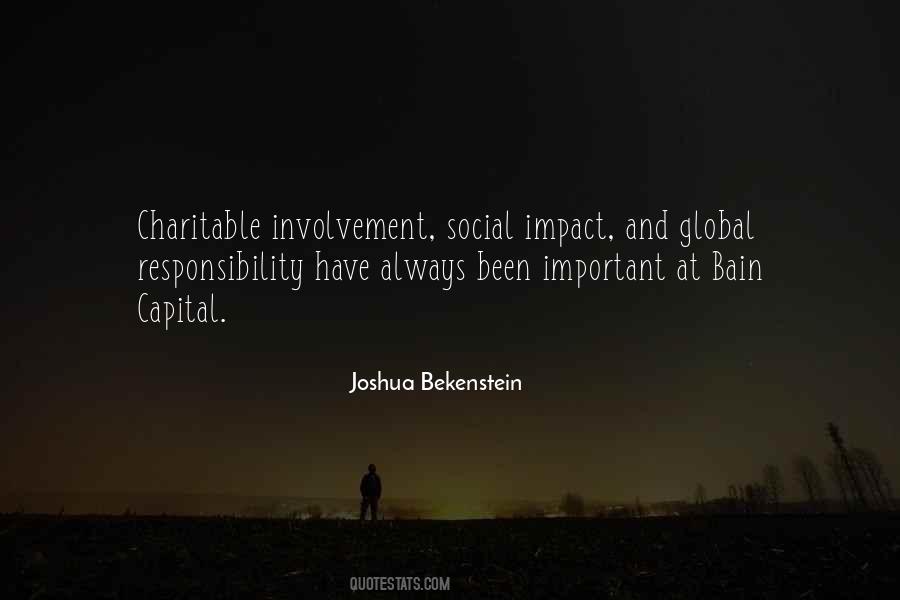 Social Impact Quotes #876865