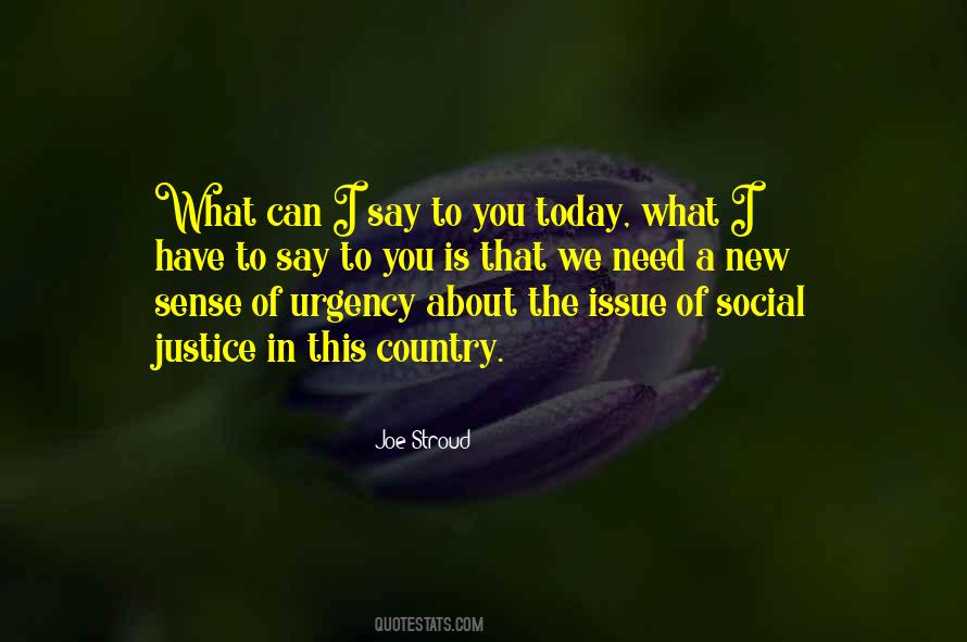 Social Issue Quotes #1340081