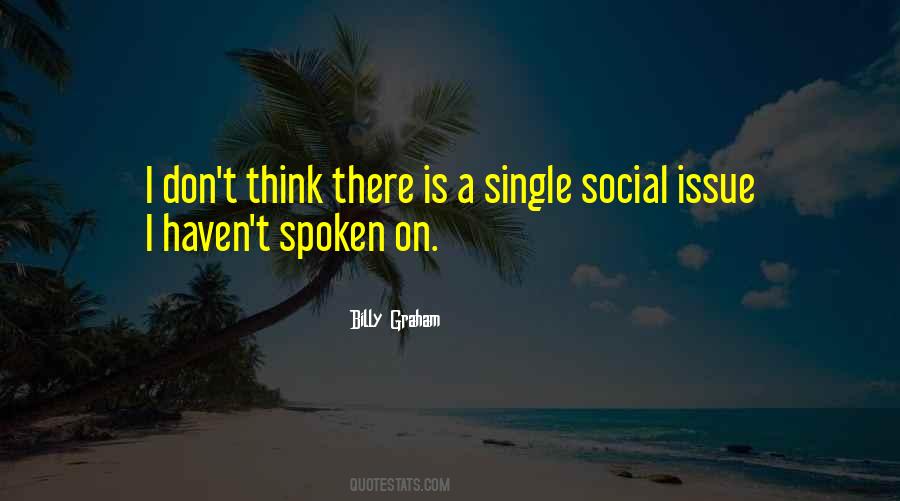 Social Issue Quotes #919521