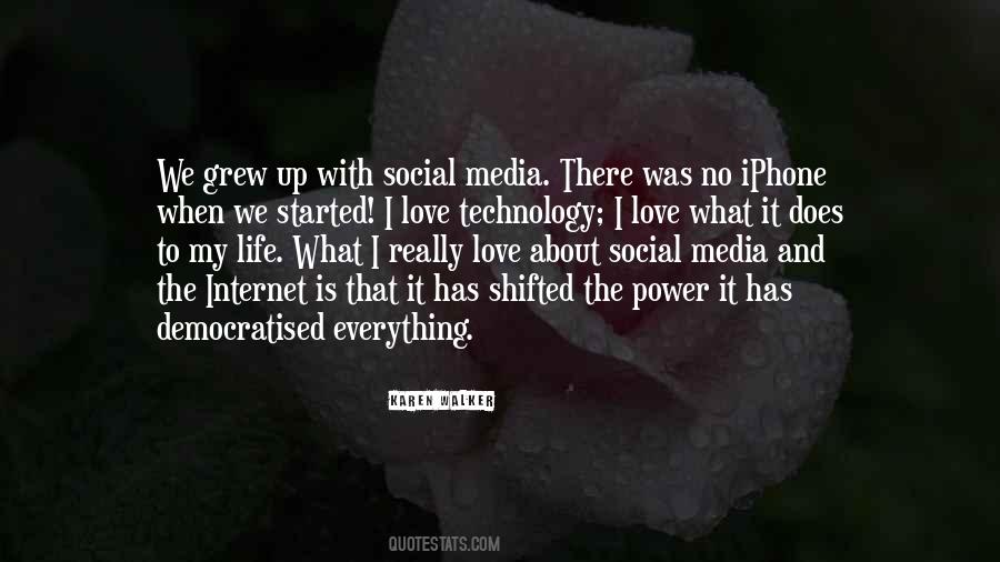 Social Media Life Quotes #1051011