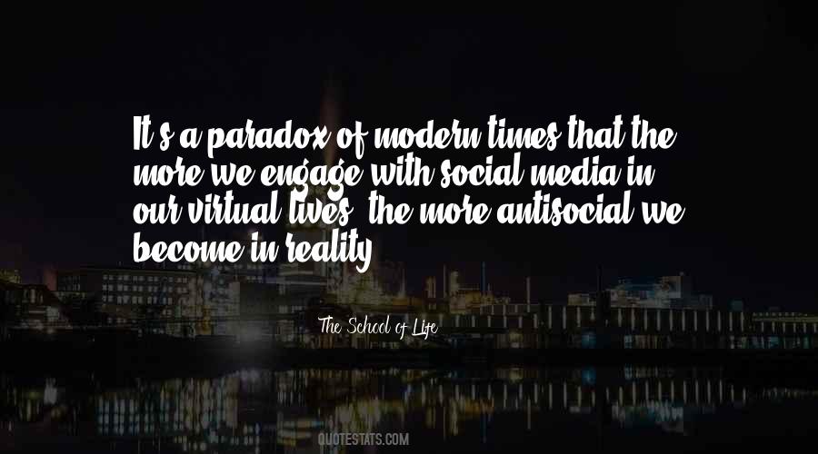 Social Media Life Quotes #1873843