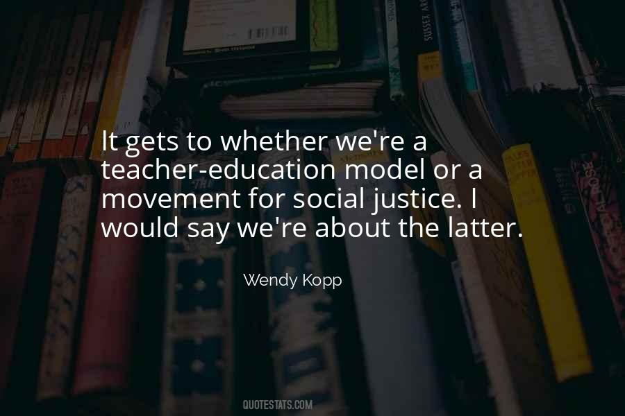 Social Movement Quotes #1416573
