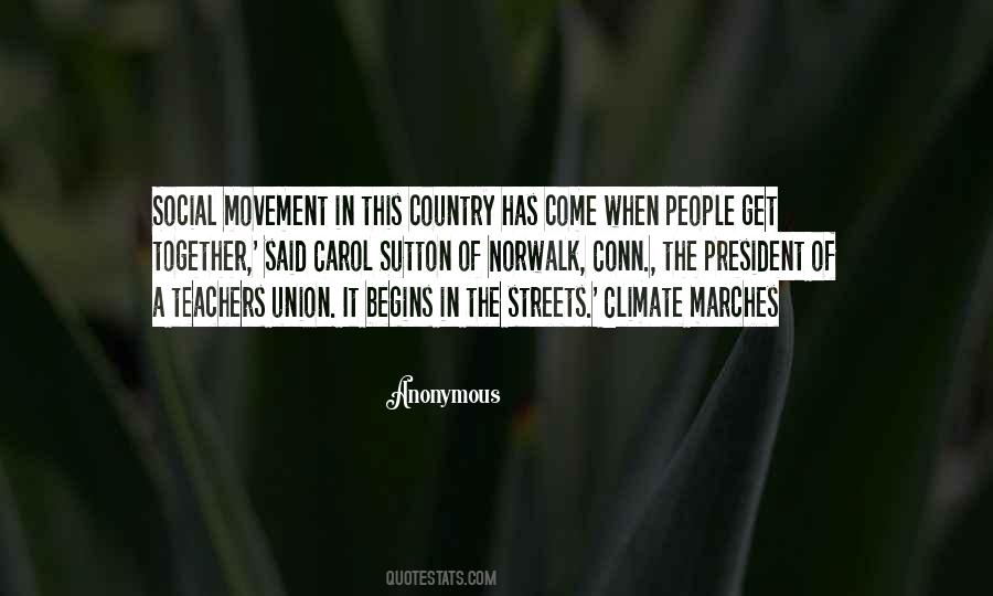 Social Movement Quotes #5285