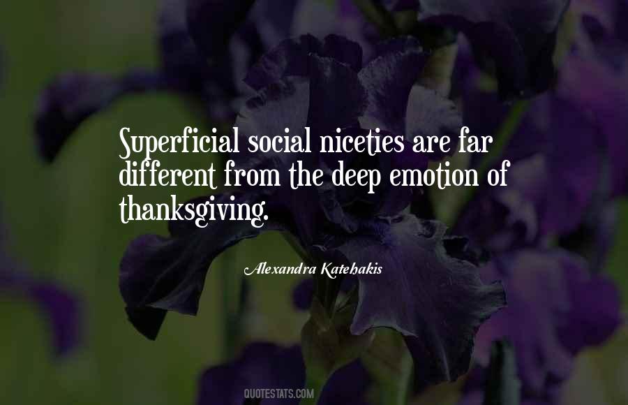 Social Niceties Quotes #102868