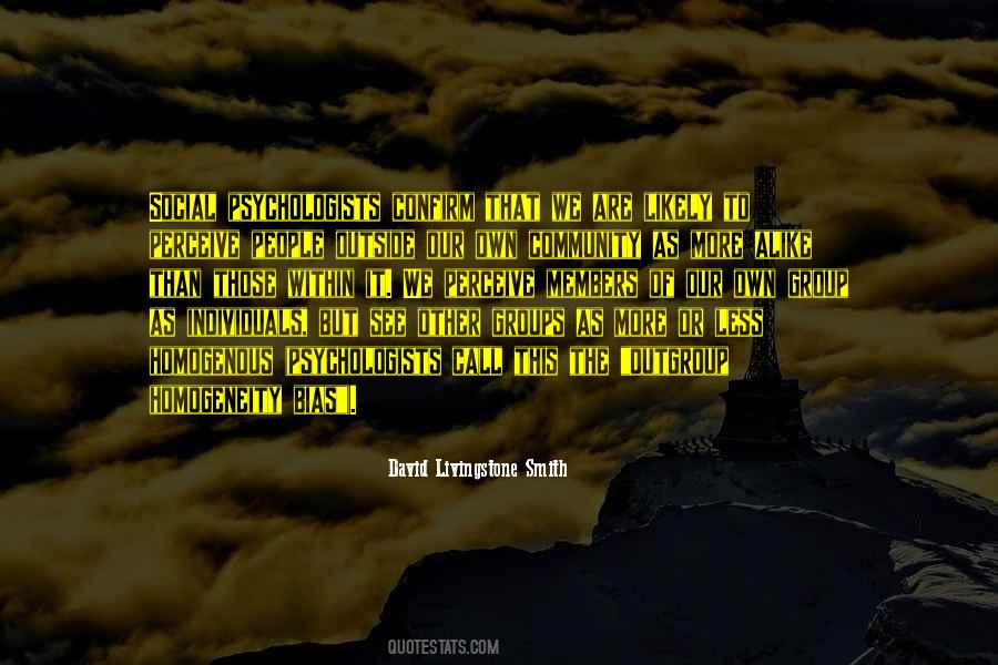 Social Psychologists Quotes #1468962