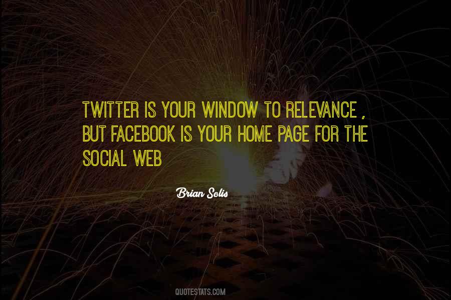 Social Relevance Quotes #806594