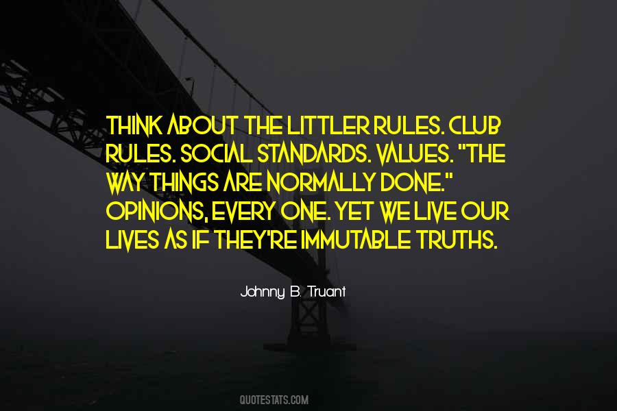 Social Rules Quotes #28714