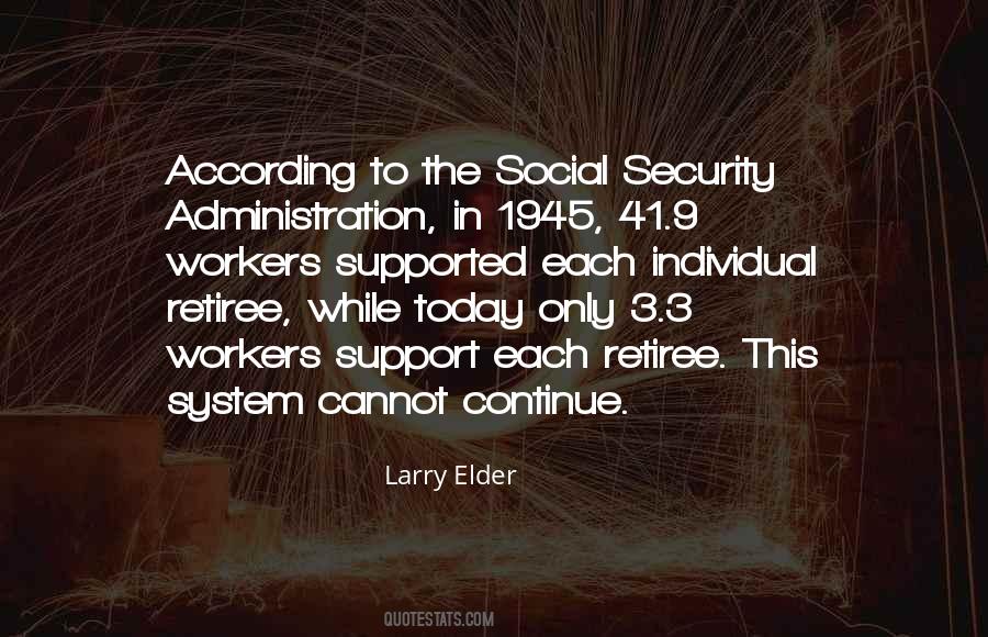 Social Security Administration Quotes #1452841