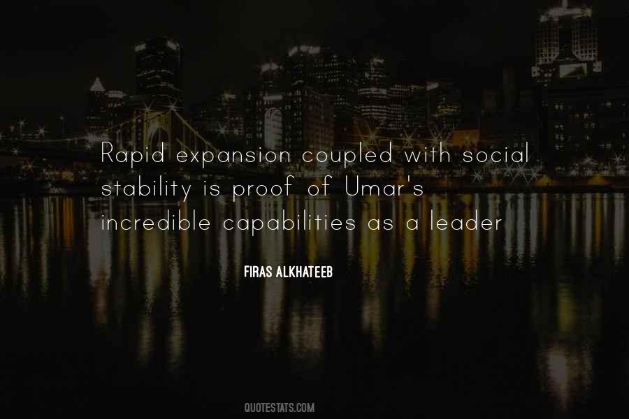 Social Stability Quotes #1669712