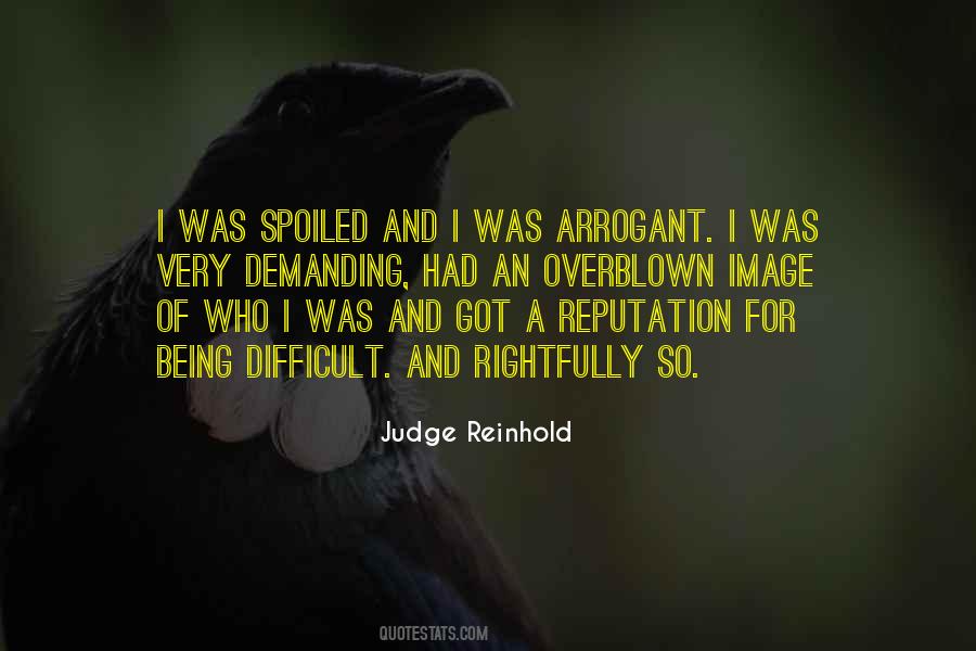 Quotes About Being A Judge #1646648