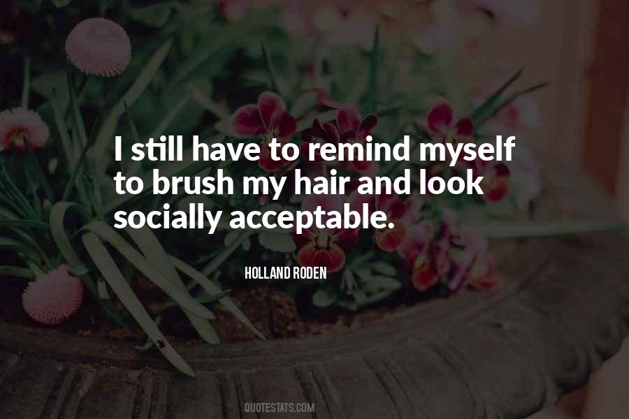 Socially Acceptable Quotes #953497