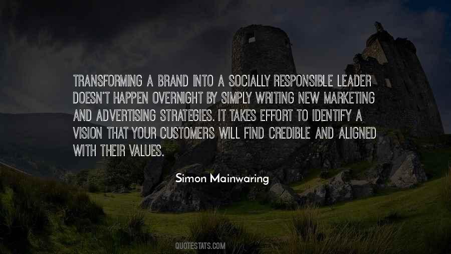 Socially Responsible Quotes #366185