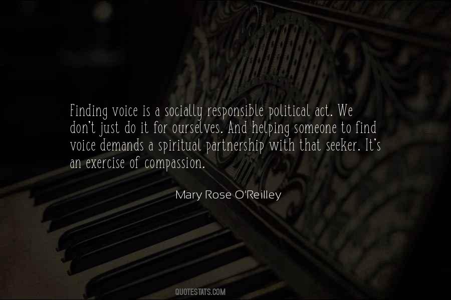 Socially Responsible Quotes #586713