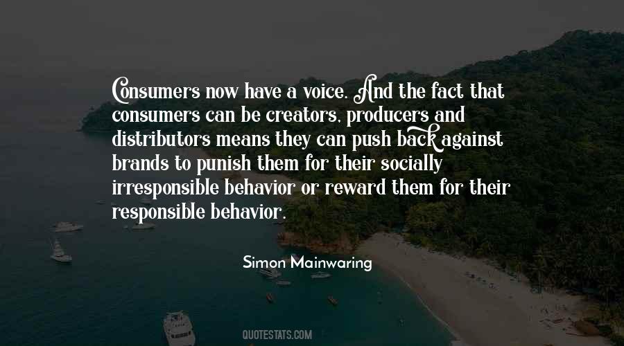 Socially Responsible Quotes #727345