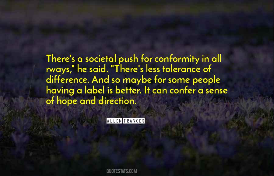 Societal Conformity Quotes #482289