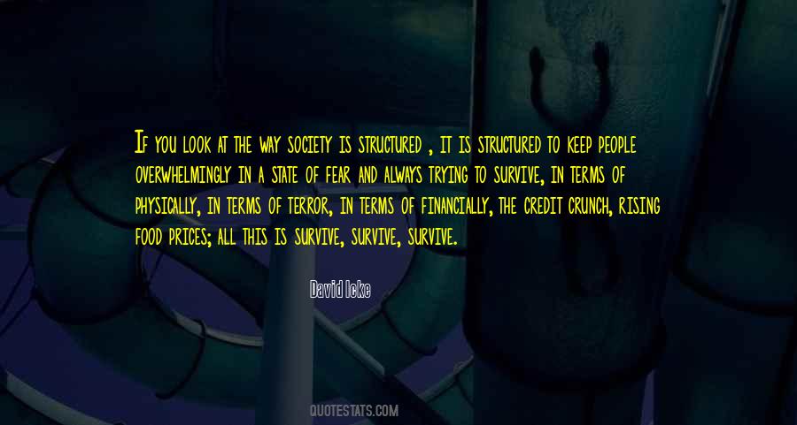 Society Is Quotes #1213429