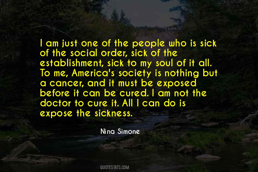 Society Is Sick Quotes #117867