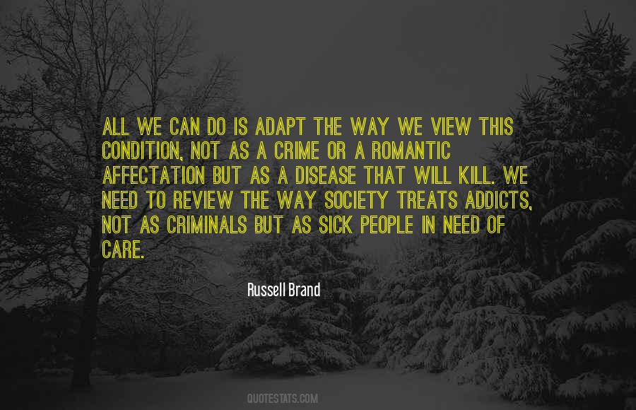Society Is Sick Quotes #141321