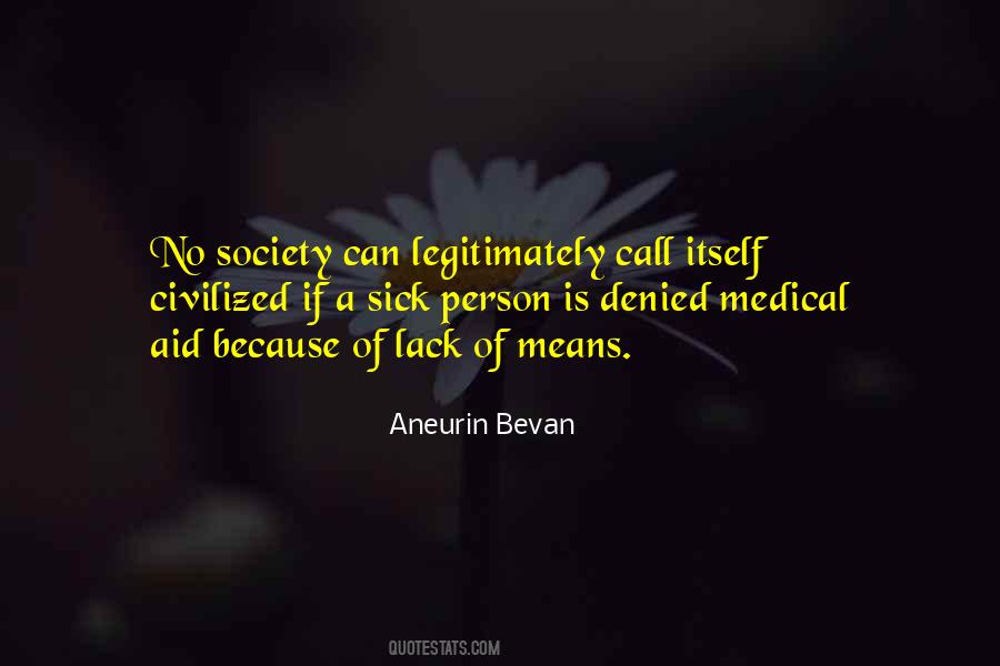 Society Is Sick Quotes #1484975