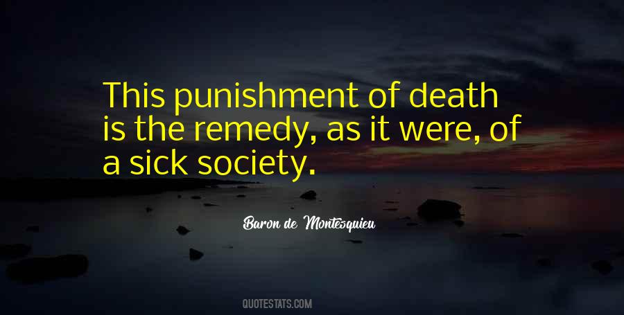 Society Is Sick Quotes #1852549