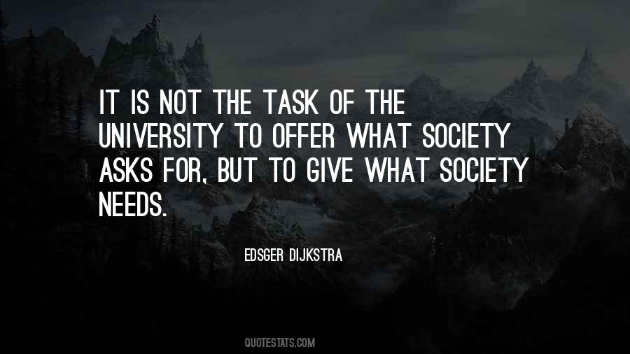 Society Needs Quotes #74375